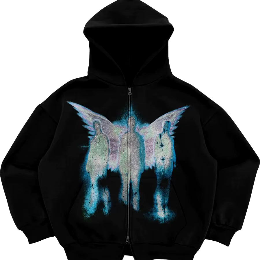 Y2K Zip up Hoodie 
