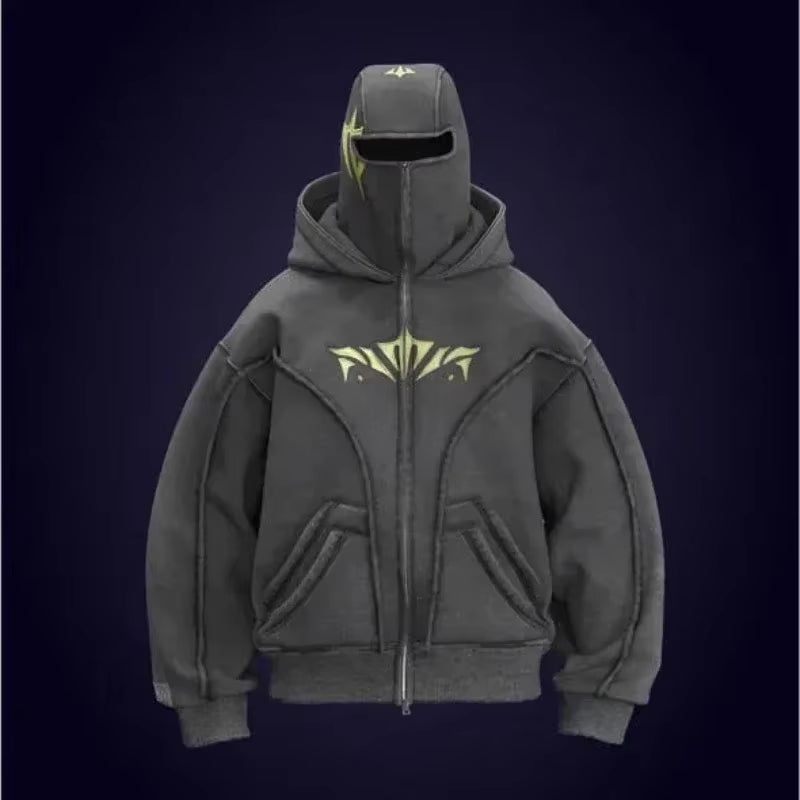Y2K Vintage Zip up Hoodie