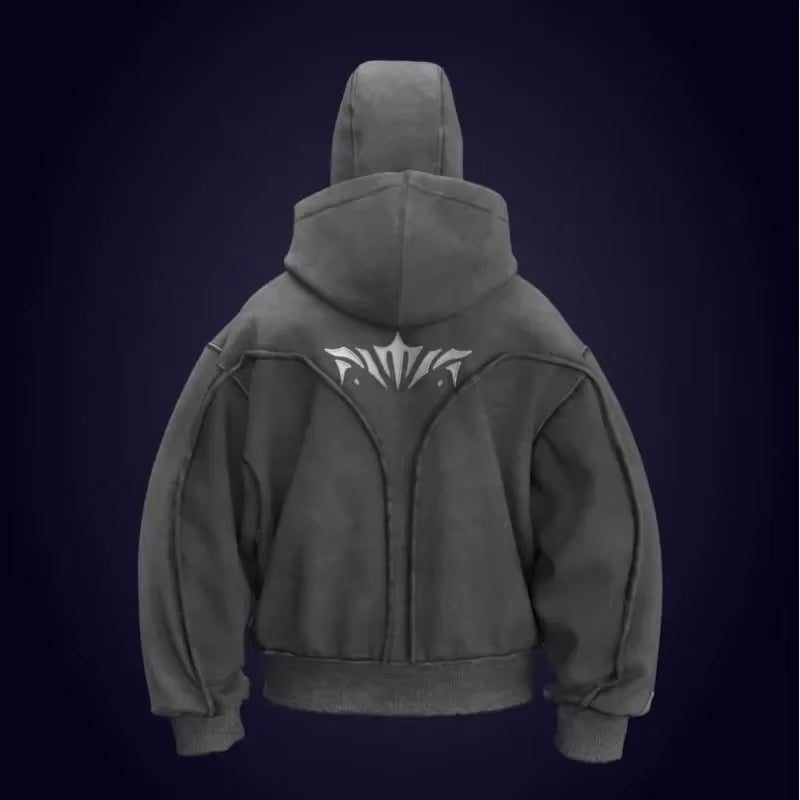 Y2K Vintage Zip up Hoodie