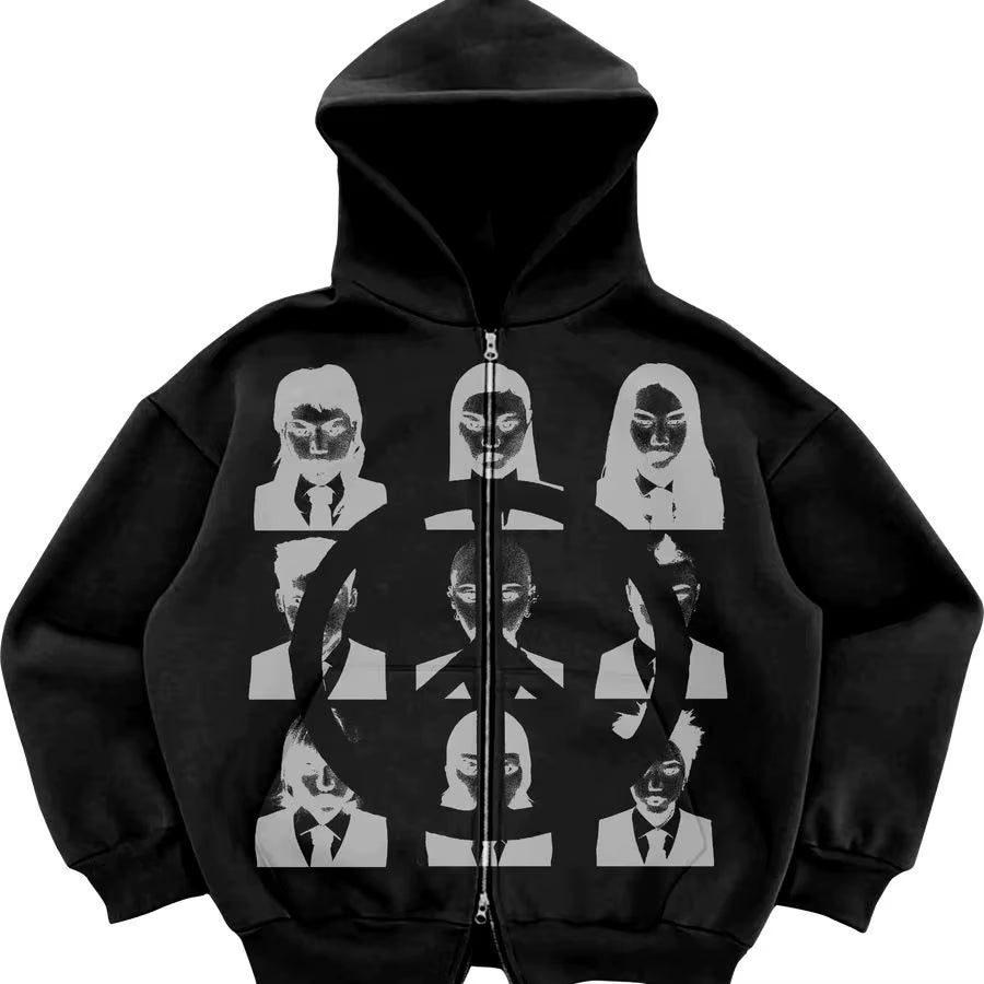 Y2K Zip up Hoodie 