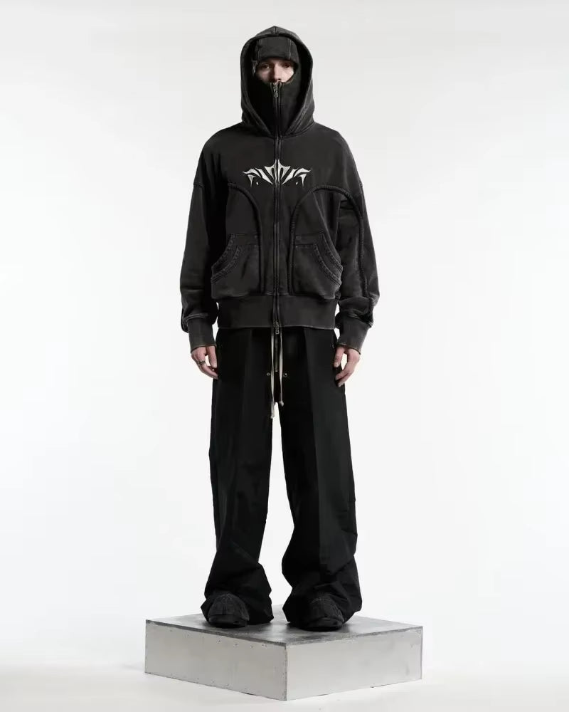 Y2K Vintage Zip up Hoodie