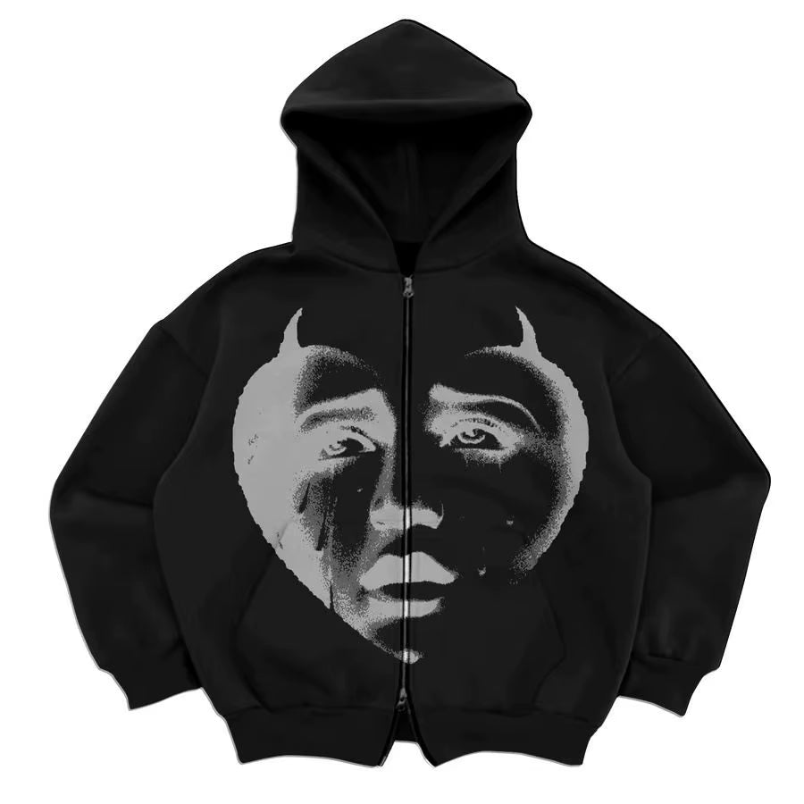 Y2K Zip up Hoodie 